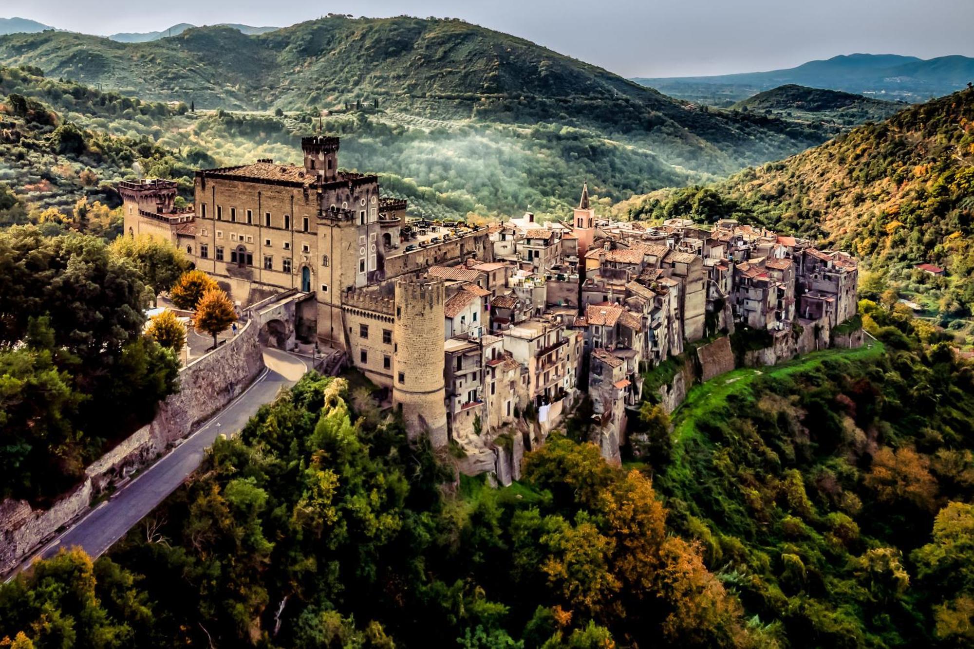 Castello Brancaccio Hotel San Gregorio da Sassola Exterior photo