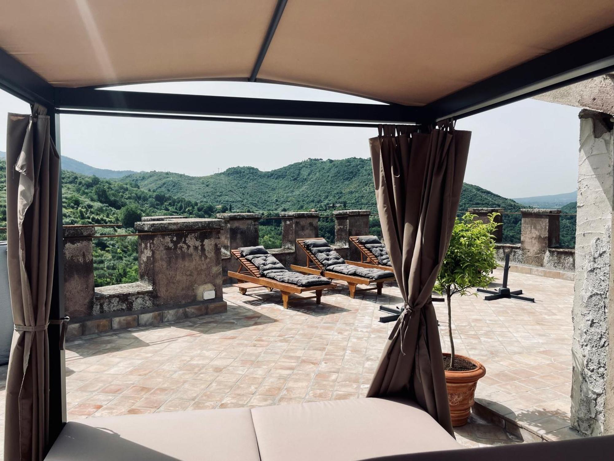 Castello Brancaccio Hotel San Gregorio da Sassola Exterior photo